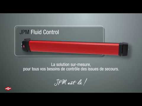 Découvrez Fluid Control, la solution JPM unique et sur-mesure pour contrôler les issues de secours