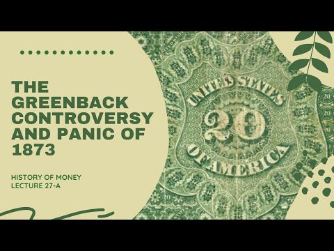 Die Greenback-Kontroverse und Panik von 1873 (HOM 27-A)