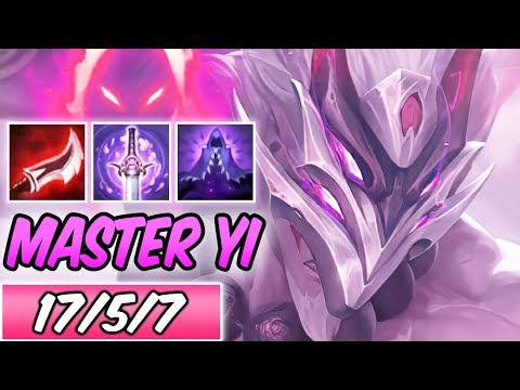 FULL BURST MASTER YI MID AD LETHALITY DARK HARVEST 40% CDR | New Build & Runes | League of Legends