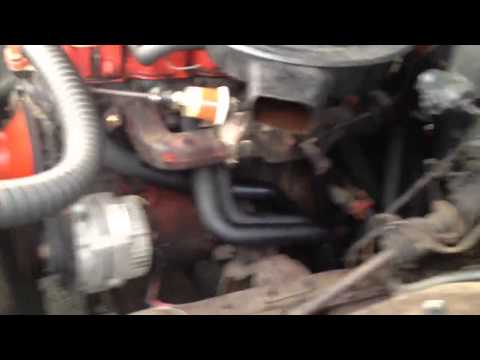 Chevy 250 Inline 6 Open headers