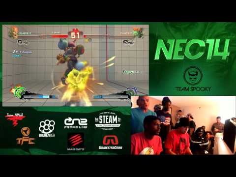 SSF4AE @ NEC14 Salty Suite - UG Flash House (Blanka) vs TS Sabin (Dhalsim)