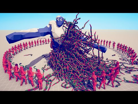 100x SNAKE ARCHERS vs EVERY UNIT - Totally Accurate Battle Simulator TABS