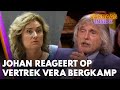 Johan reageert op vertrek Vera Bergkamp als Tweede Kamervoorzitter | VANDAAG INSIDE