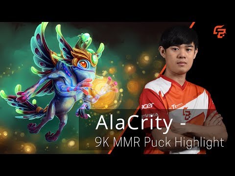 Fire Dragoon Dota - ' Alacrity -'s 9005 MMR Puck Highlights