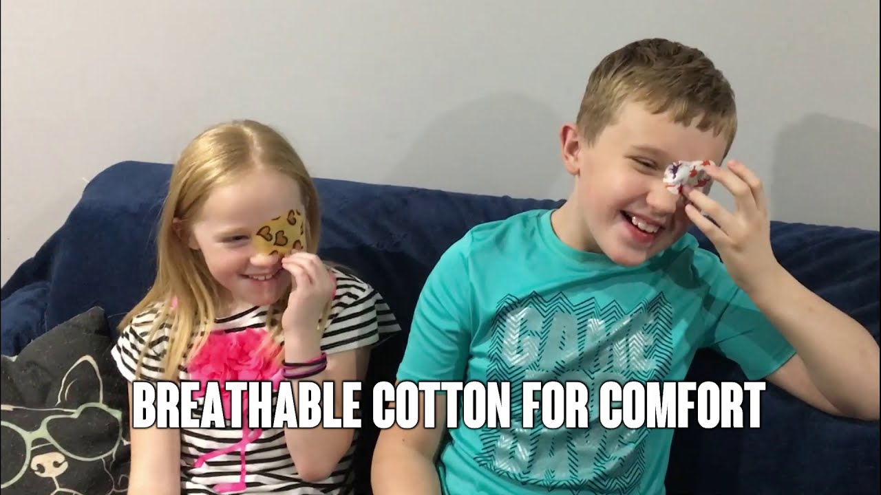 Opthopatch Eye Patches with Cool Boys Design - Medical Eye Patches to treat Amblyopia & Strabismus