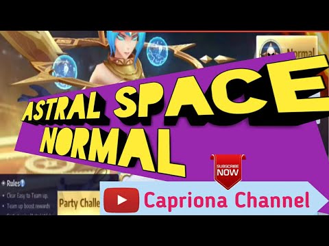 Contoh Lineup NORMAL ASTRAL SPACE FULL STAGES - Saint Seiya Awakening