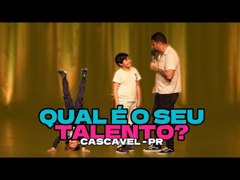 SERGINHO LACERDA - QUAL É SEU TALENTO, CASCAVEL?