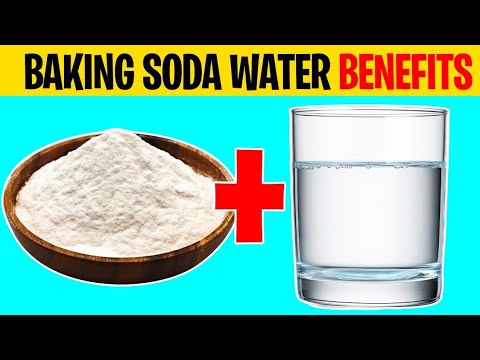 8 INSANE Health Benefits of Drinking BAKING SODA WATER