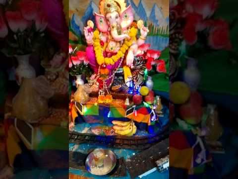 Kiran Shinde Home Ganpati Decoration Video