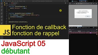 JavaScript05-Fonction de callback-découverte-débutant