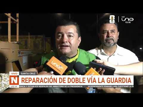 REPARAN ASFALTO EN LA DOBLE VÍA A LA GUARDIA