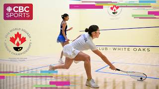 World Squash Junior Championships: Individual Event - Semifinals | #CBCSports