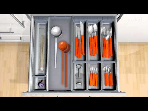 Blum orga line cutlery inserts