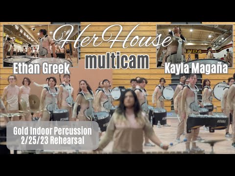 Gold Indoor Percussion 2023 - Full Run - 2/25/23 Rehearsal