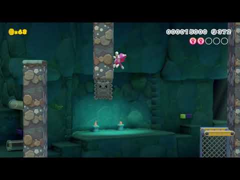 World 4-9 Cat Climb Chasm by 3rd Bunny - Super Mario Maker 2 - No Commentary 1ca