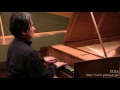 Bach, Johann Sebastian: Partita Nr.6 BWV 830 Tempo di Gavotta  "Silbermann piano": Takehisa,Genzo
