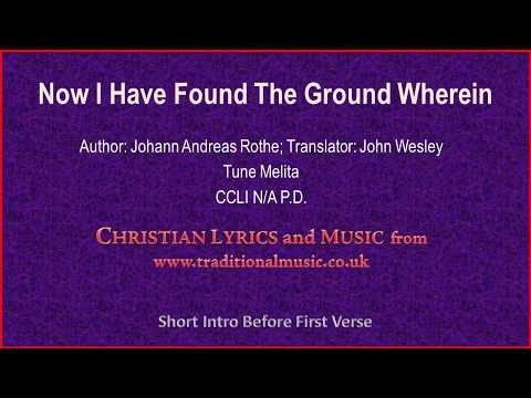 Thumbnail for Now I Have Found The Ground Wherein video