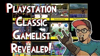 Disappointed! Playstation Classic Gamelist Revealed!