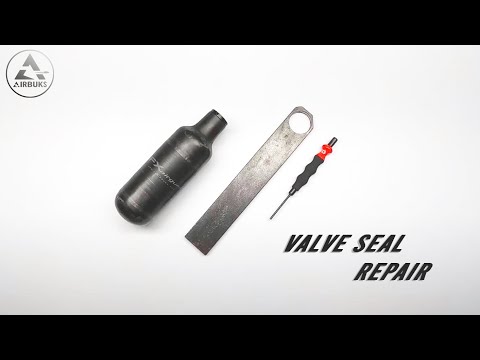 FX carbon fiber air tank valve leak repair
