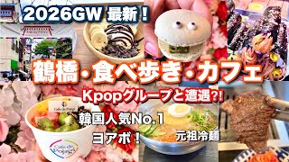 【大阪コリアタウン】最新食べ歩き!韓国人気No.1スイーツ『ヨアボ』から元祖冷麺・絶品焼肉まで鶴橋グルメを完全網羅!K-POP期待の星登場🌟