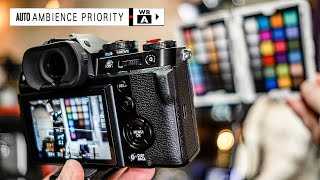 Fujifilm Colors: Auto White vs Auto Ambience