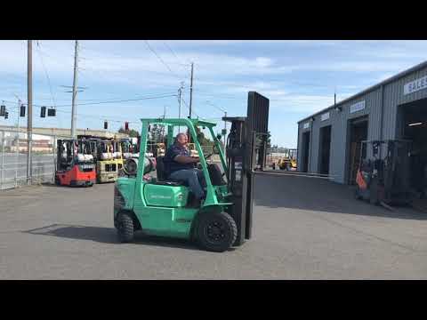 Mitsubishi FG25K #7044 (video 2)
