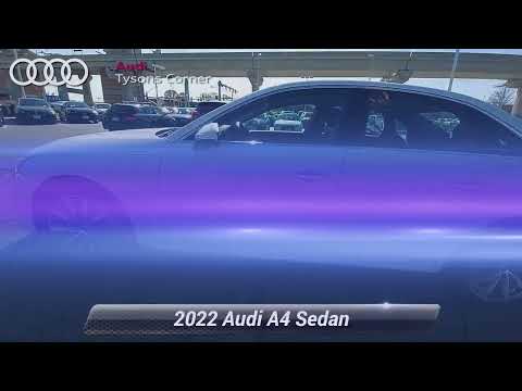 Used 2022 Audi A4 Sedan Premium Plus, Vienna, VA NA023571