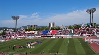 22年ぶり岡山でフル声出しサポート「Forza Grande Urawa Reds」試合前の雰囲気 2026年5月31日(日) J1 FCファジアーノ岡山vs 浦和レッズ @ JFE晴れの国スタジアム