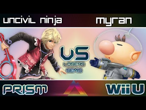 PRISM 150 - Uncivil Ninja (Shulk) vs. Myran (Olimar) - Losers Semis - Smash Wii U