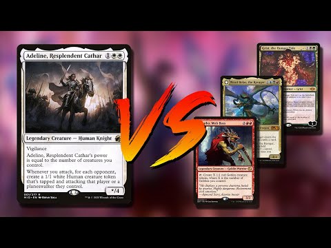 MTG 1v1 Commander | Adeline vs Krenko / Bolas / Grist | tribalkai
