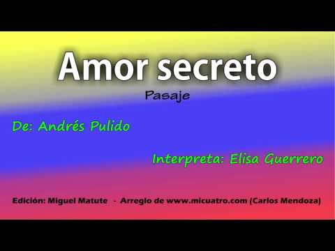 Video Amor Secreto de Elisa Guerrero