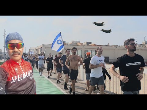 Saturday Bike Ride @ Tel-Aviv during the Ceasefire in Gaza,From Jaffa to Herzliya via Hayarkon Beach