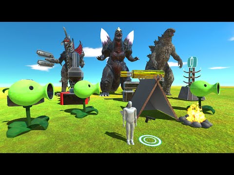 Camping Among Monsters - Animal Revolt Battle Simulator