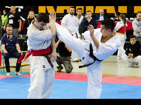 Carpathia Karate Cup 2017 - Kumite Senior . Film 2 z 10