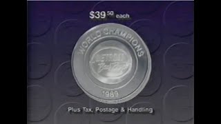 Detroit Pistons Bad Boys Commemorative Coin Commercial (1990)