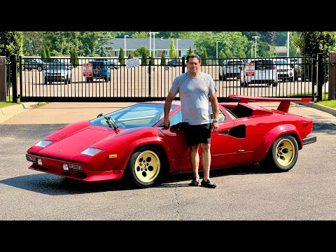 Why I Drive a Lamborghini Countach Owned Since New