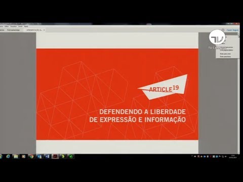 Direitos Humanos e Minorias - Liberdade de imprensa e comunicação - 04/06/2019 - 14:46