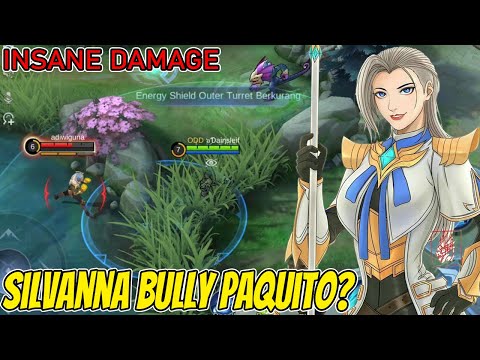 SILVANA AGGRESSIVE FIGHTER DAMAGE +++ - SILVANNA BEST BUILD 2022 -BUILD SILVANNA TERSAKIT 2022
