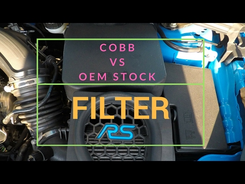 2016 Focus RS COBB vs OEM Air Filter