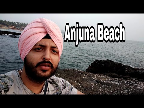 Anjuna beach Goa review | Maninder Sunam| Goa trip 2018