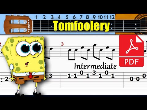 SpongeBob SquarePants - Tomfoolery Guitar Tab