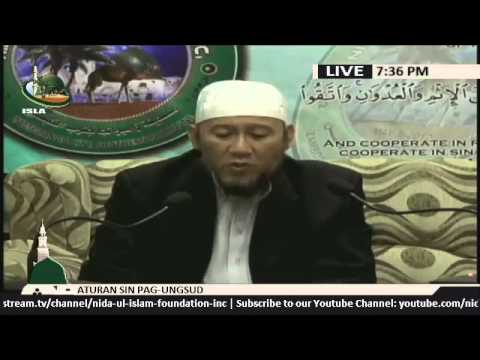 Aturan sin Pag-Ungsud by Sheikh Saber Omar (Tausug)