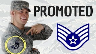 Getting Promoted to Staff Sergeant