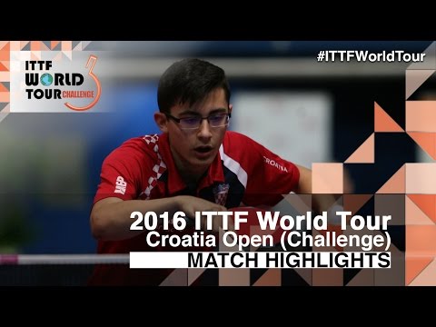 2016 Croatia Open Highlights: Julien Indeherberg vs Mislav Martinek (Qual)