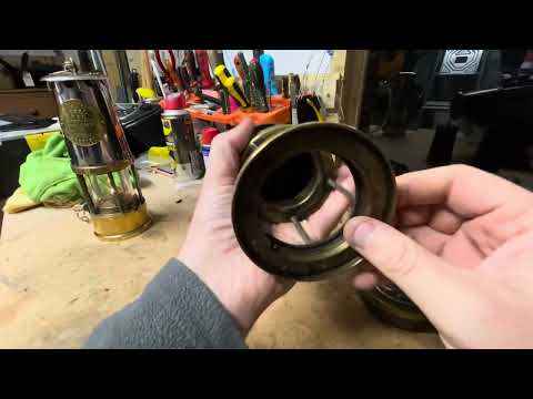 Wolf FG Flame Safety Lamp.