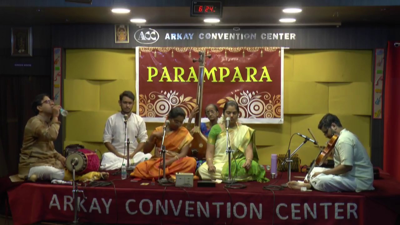 PARAMPARA- Brindha Manikavasakan and Vidya Kalyanaraman Vocal Duet