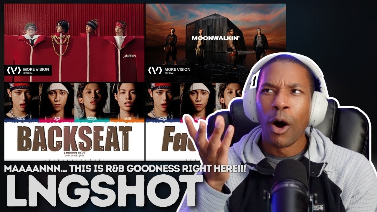 LNGSHOT | 'Saucin'' & 'Moonwalkin'' MV + 'Backseat', 'FaceTime', 'Never Let Go' REACTION