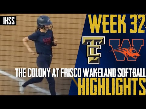 Frisco Wakeland Softball Explodes for 9 Runs in 3rd Inning to Beat The Colony