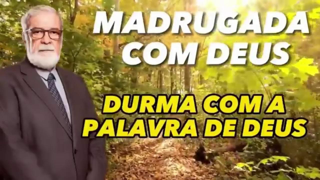 DURMA ESCUTANDO A PALAVRA DE DEUS - MADRUGADA COM DEUS | AUGUSTUS NICODEMUS