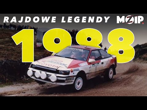 Toyota Celica rzuca wyzwanie Lancii Delta HF Integrale | WRC SEZON 1988